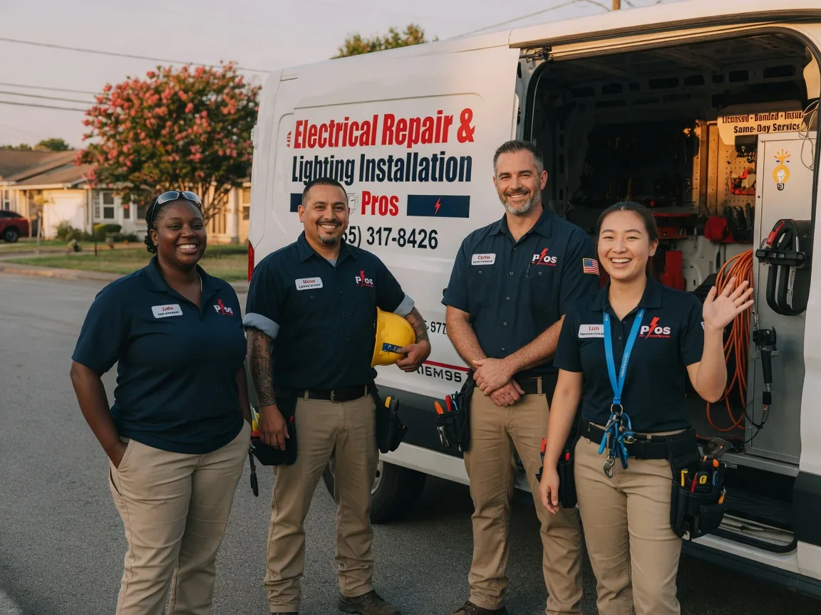 Licensed Electrician company in Hungerford, TX